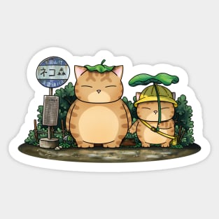 My Neighbor Fat Cat Sticker